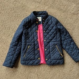 Girls navy jacket S